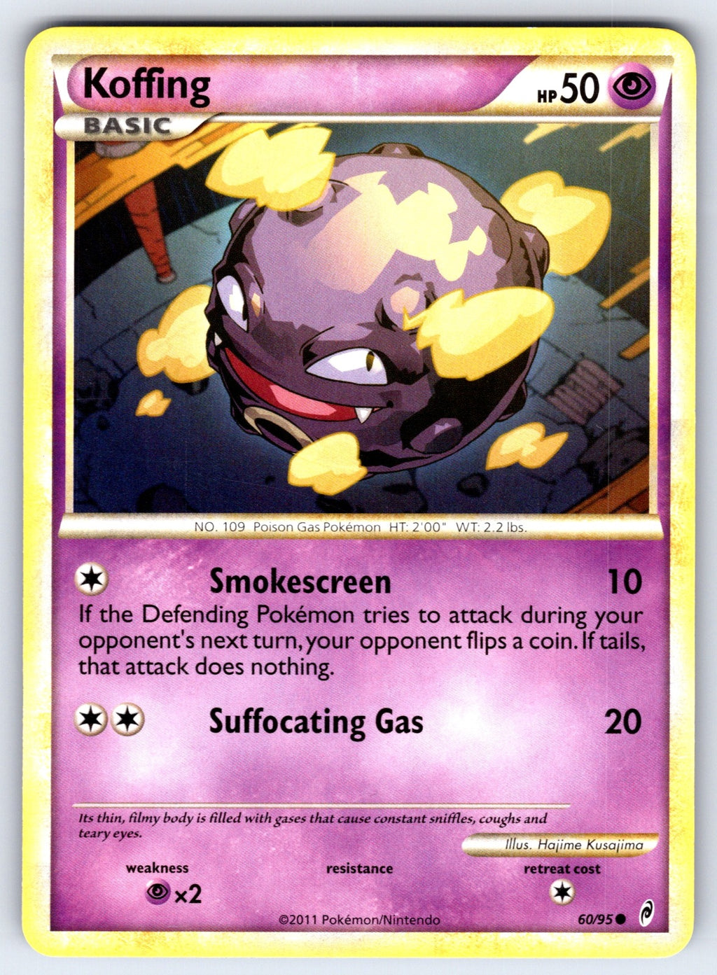 Koffing Common Call of Legends 60/95 LP 2011