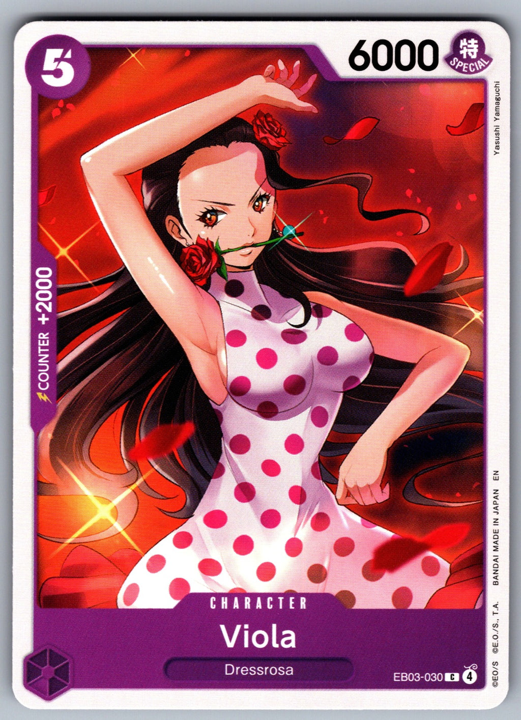 Viola C Extra Booster: One Piece Heroines Edition EB03-030 NM 2026
