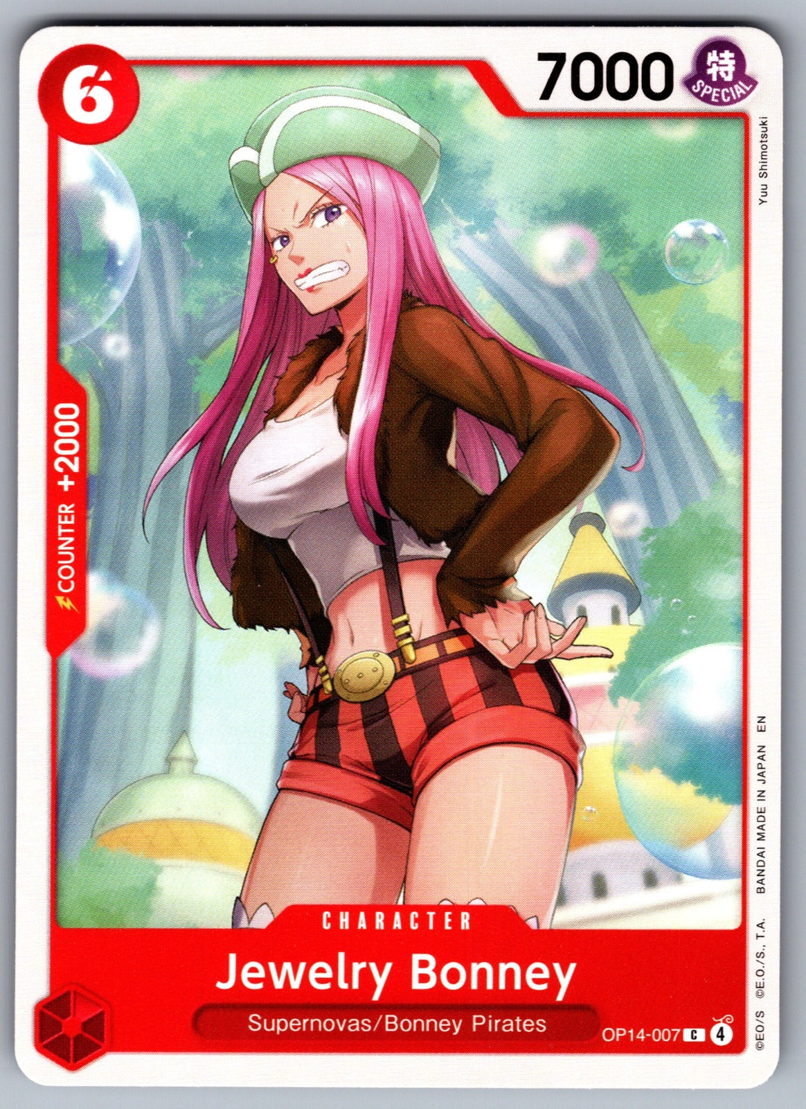 Jewelry Bonney C The Azure Sea's Seven OP14-007 NM 2026