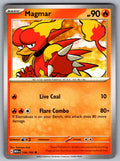 Magmar Common SV: Scarlet & Violet 151 126/165 NM 2023