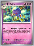 Drifblim Uncommon SV07: Stellar Crown 061/142 NM 2024