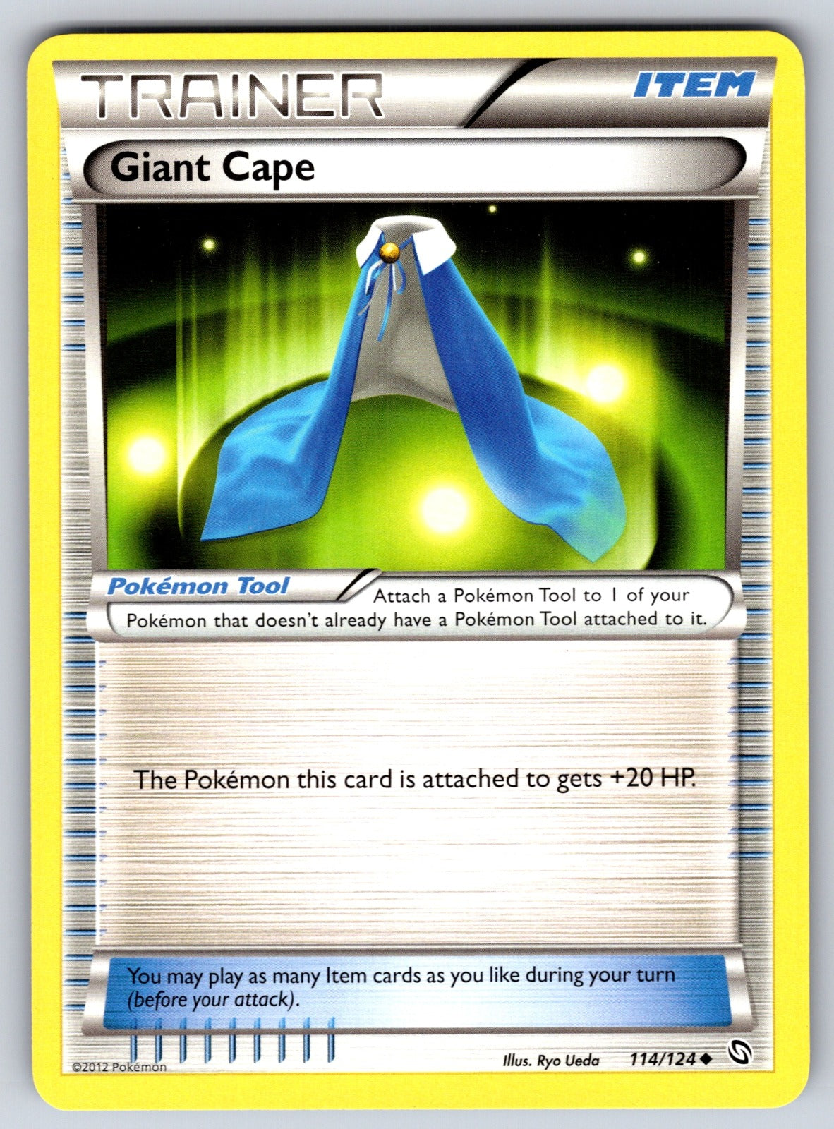Giant Cape Uncommon Dragons Exalted 114/124 LP 2012