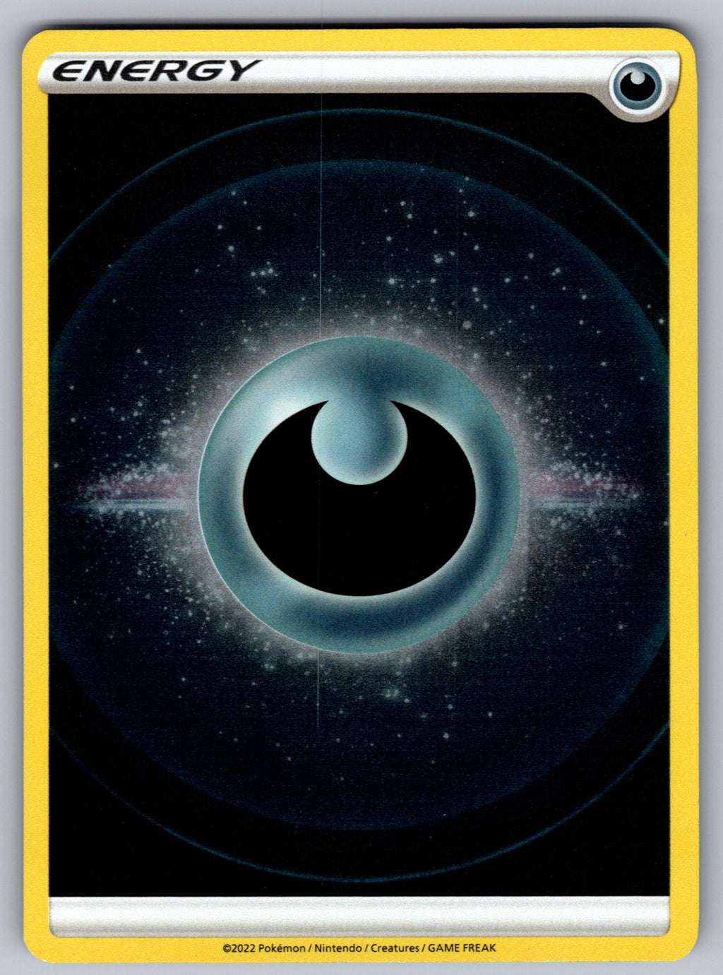 Darkness Energy (Texture Full Art) Holo Ultra Rare SWSH: Crown Zenith 158/159 NM