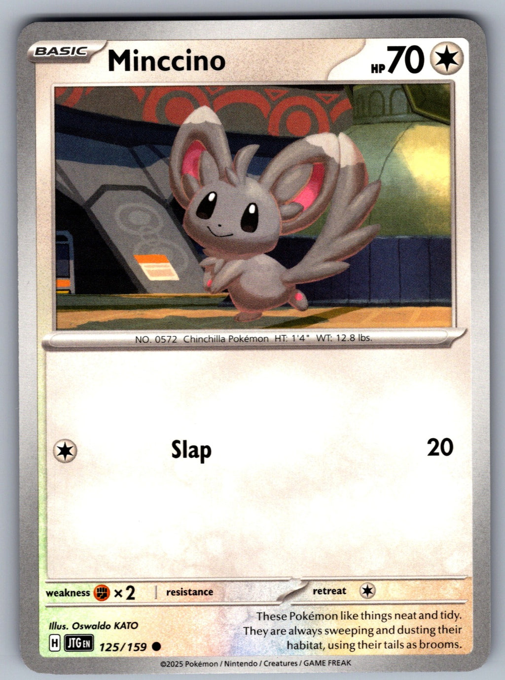 Minccino Common SV09: Journey Together 125/159 NM 2025