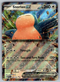 Snorlax ex Holo Double Rare SV: Prismatic Evolutions 076/131 NM 2025