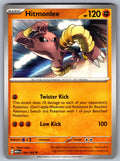 Hitmonlee Uncommon SV: Scarlet & Violet 151 106/165 NM 2023