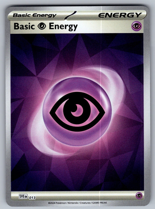 Basic Psychic Energy - Holo Common SVE: Scarlet & Violet Energies 013 NM 2023
