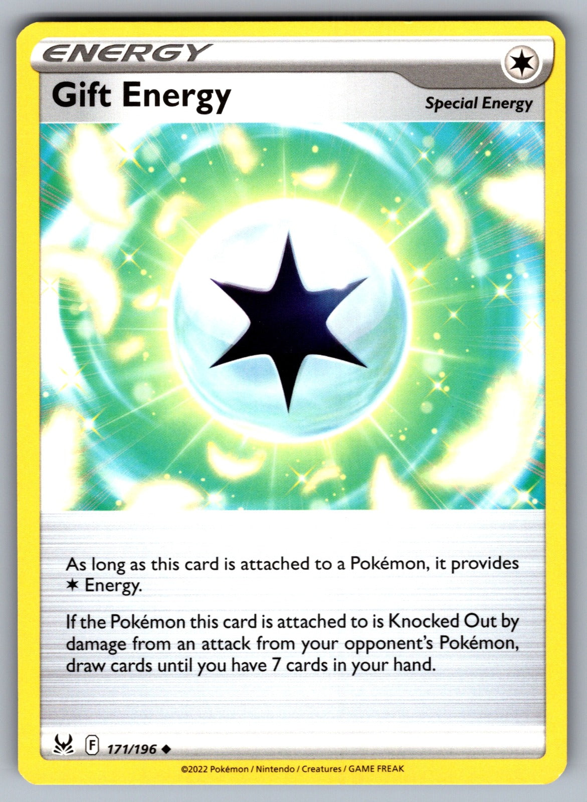Gift Energy Uncommon SWSH11: Lost Origin 171/196 NM 2022