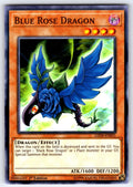 Blue Rose Dragon 1st Edition Common Legendary Duelists: Sisters of the Rose LED4