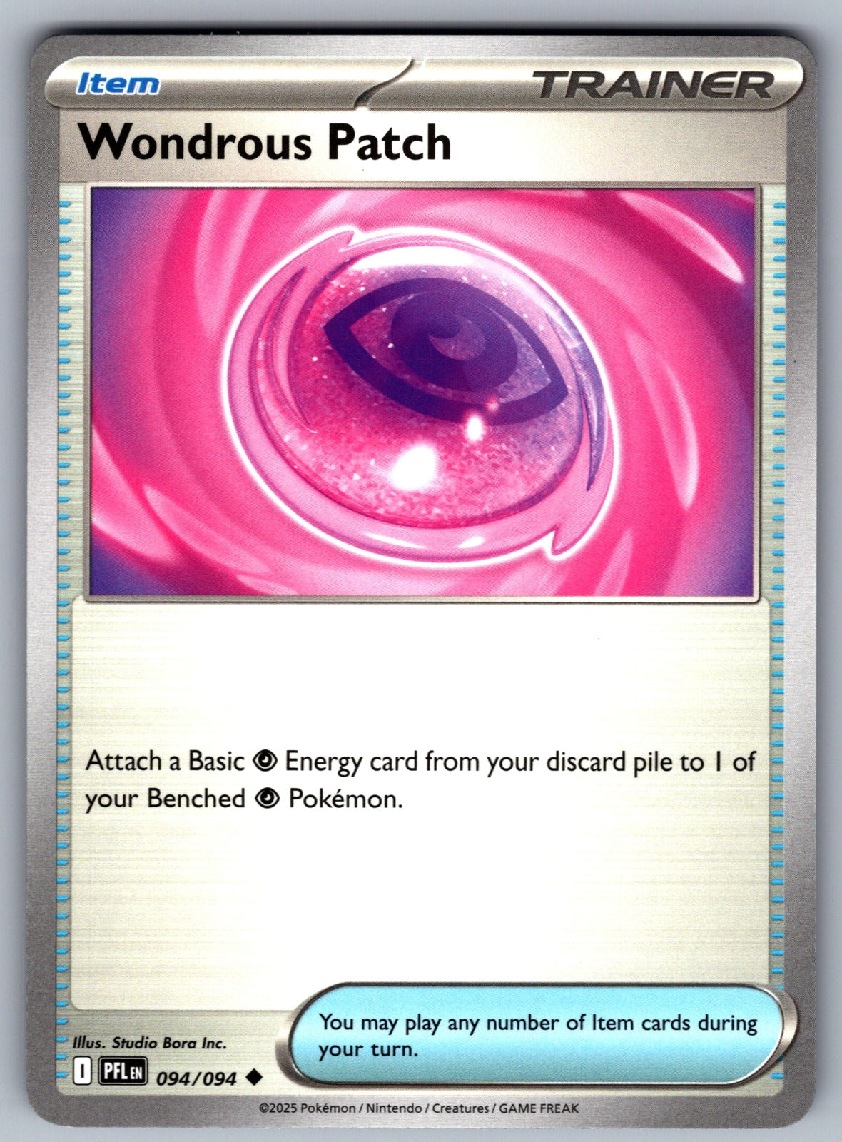 Wondrous Patch Uncommon ME02: Phantasmal Flames 094/094 NM 2025
