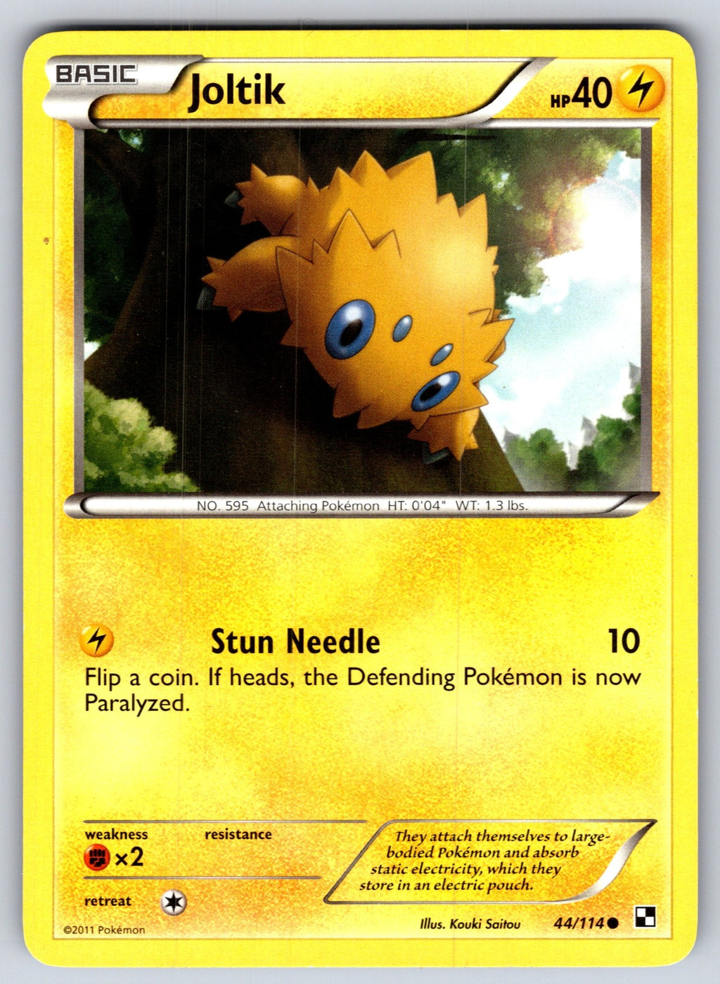Joltik (44) Common Black and White 44/114 LP 2011
