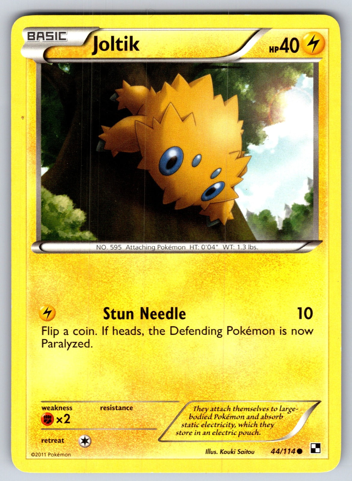 Joltik (44) Common Black and White 44/114 LP 2011