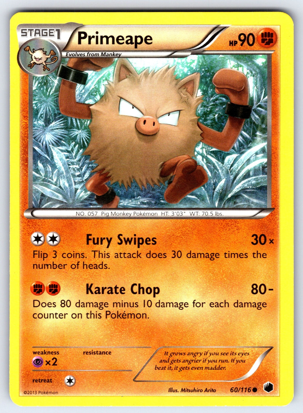 Primeape Common Plasma Freeze 60/116 LP 2013