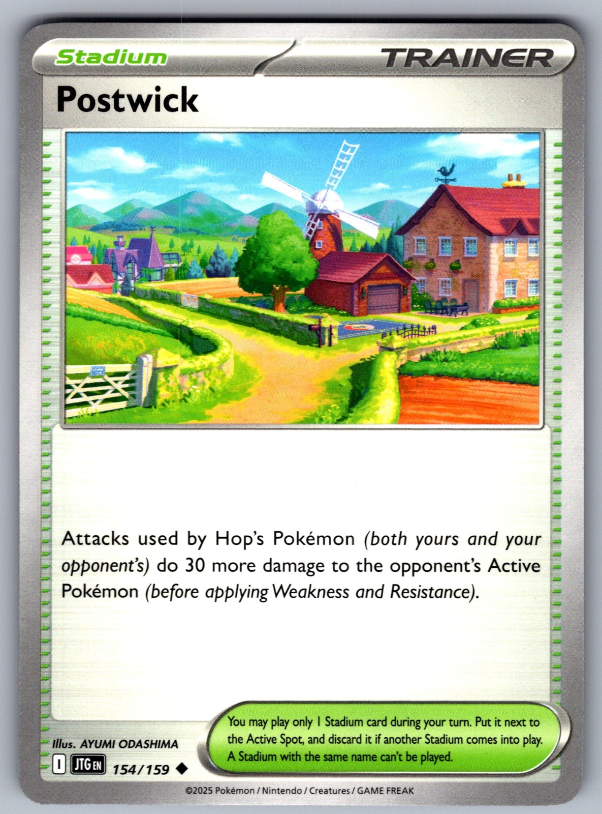 Postwick Uncommon SV09: Journey Together 154/159 NM 2025