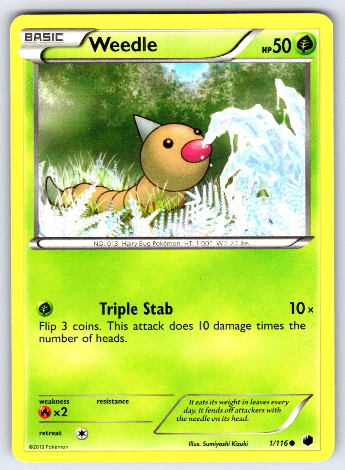 Weedle Common Plasma Freeze 1/116 LP 2013