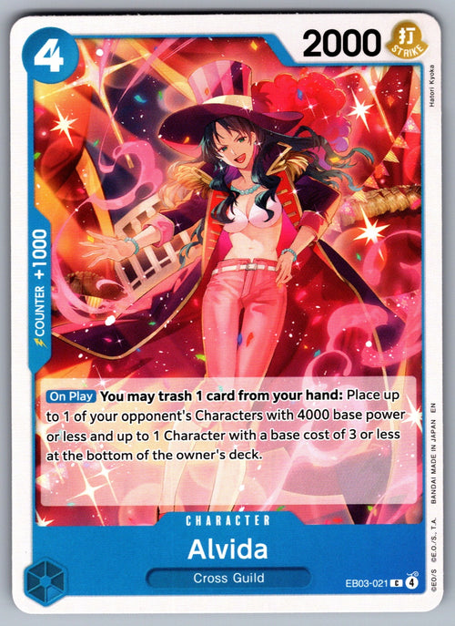 Alvida C Extra Booster: One Piece Heroines Edition EB03-021 NM 2026