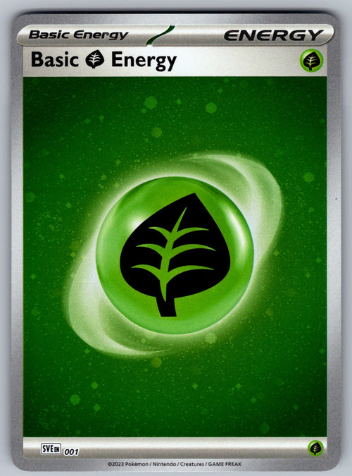 Basic Grass Energy (Cosmos Holo) Holo Common SVE double SWIRLS