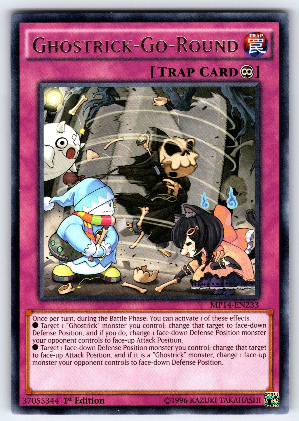 Ghostrick-Go-Round 1st Edition Rare 2014 Mega-Tins Mega Pack MP14-EN233 NM 2014