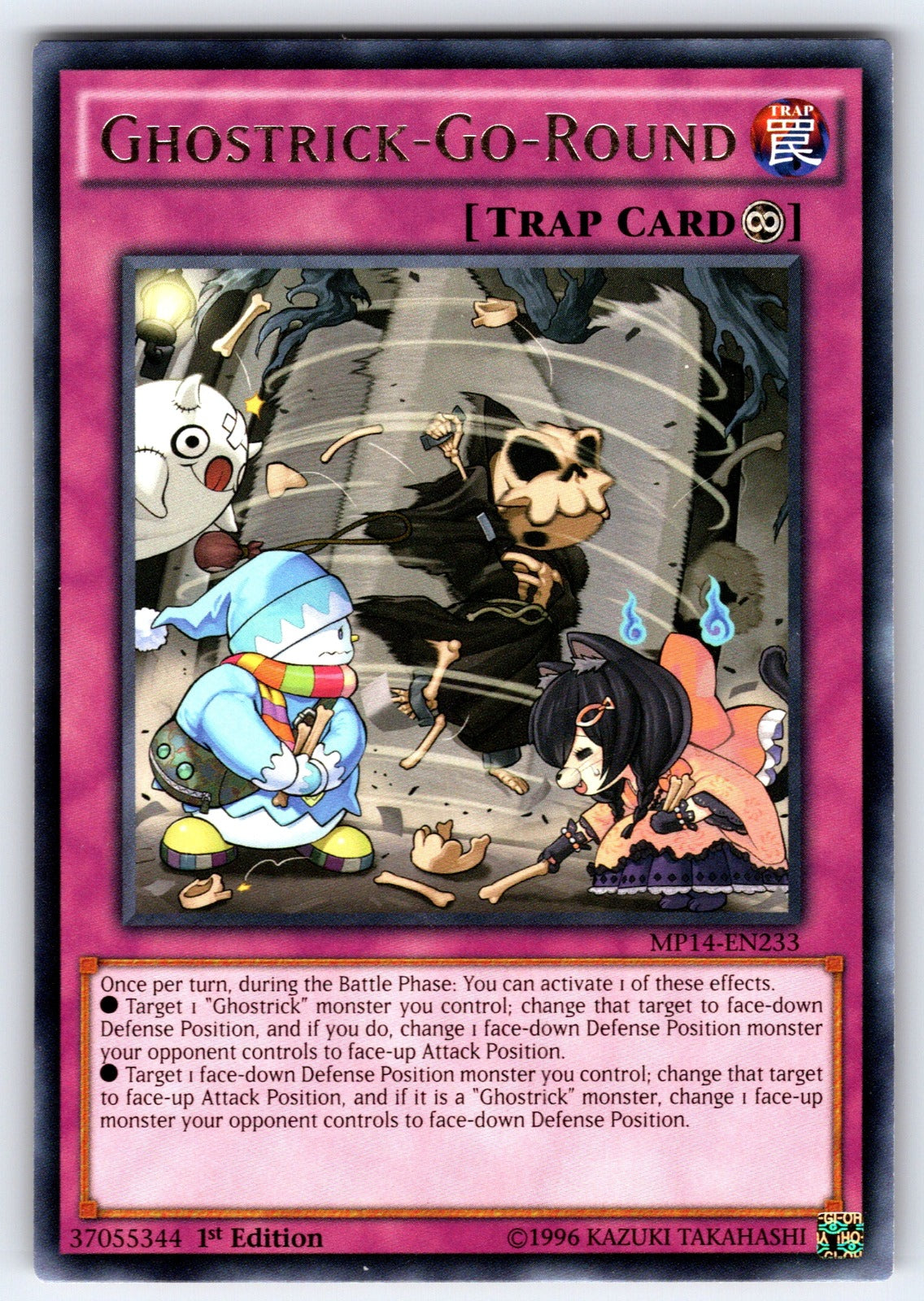 Ghostrick-Go-Round 1st Edition Rare 2014 Mega-Tins Mega Pack MP14-EN233 NM 2014