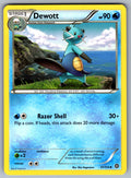 Dewott Uncommon XY - Steam Siege 31/114 LP 2016