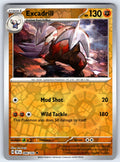 Excadrill Reverse Holo Uncommon SV05: Temporal Forces 086/162 NM 2024