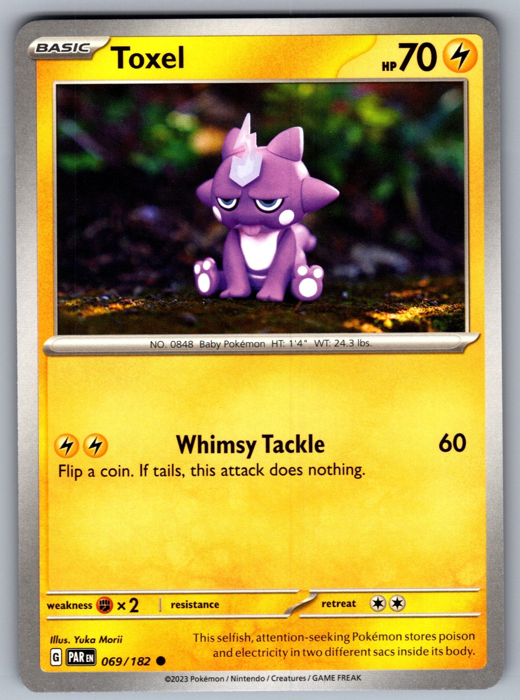 Toxel Common SV04: Paradox Rift 069/182 NM 2023