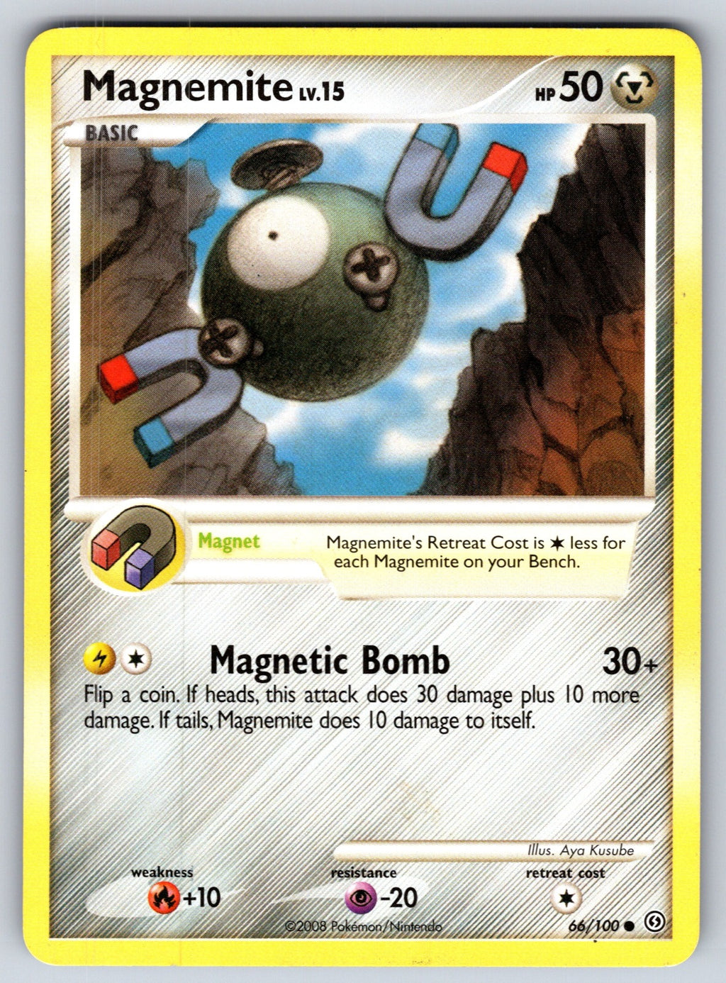 Magnemite (66) Common Stormfront 66/100 LP 2008