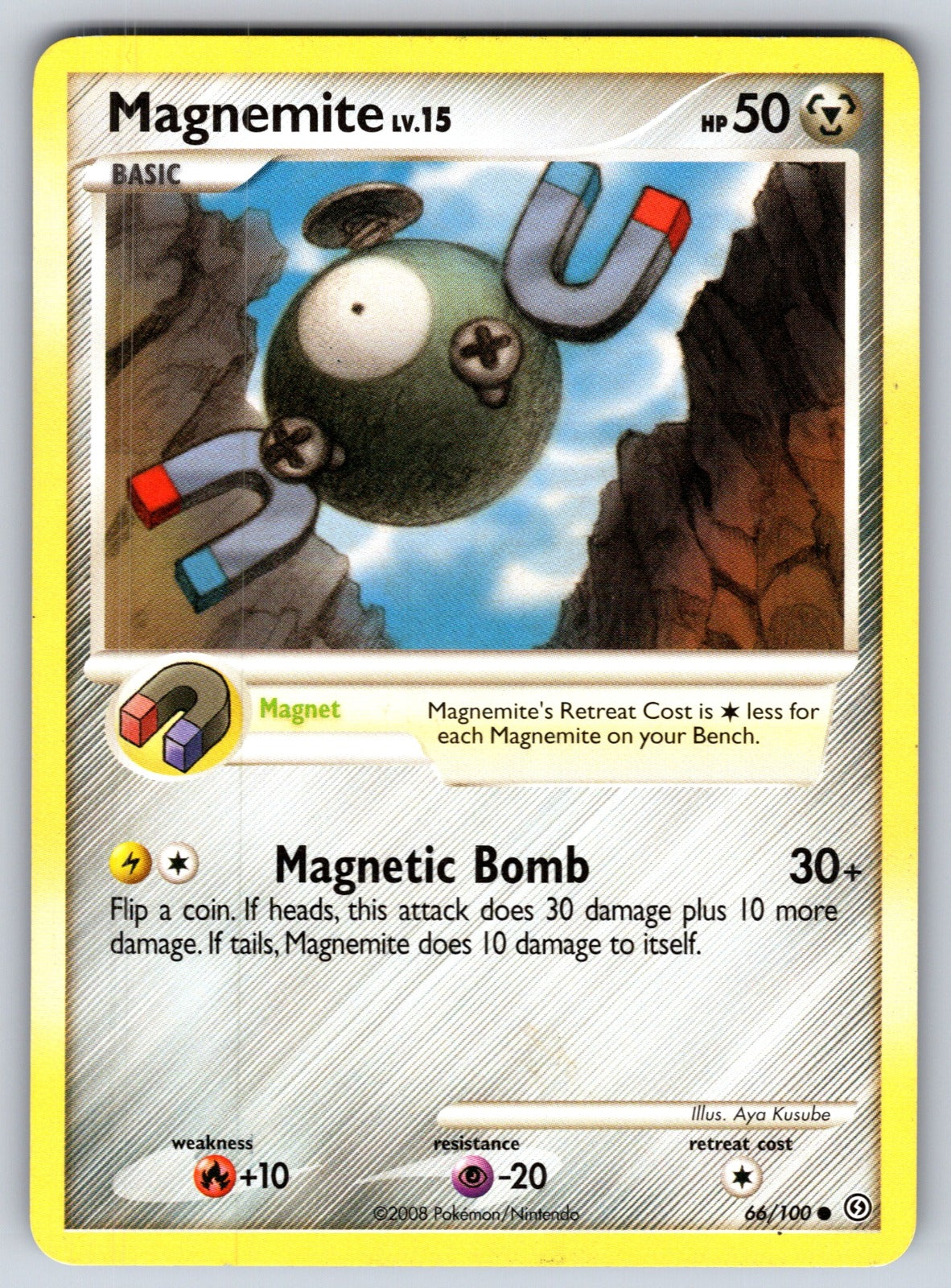 Magnemite (66) Common Stormfront 66/100 LP 2008