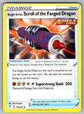 Single Strike Scroll of the Fanged Dragon Uncommon SWSH07: Evolving Skies 158/203 NM 2021
