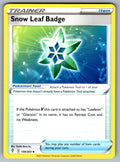 Snow Leaf Badge Uncommon SWSH07: Evolving Skies 159/203 NM 2021
