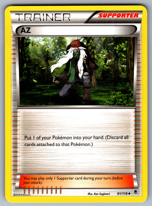 AZ Uncommon XY - Phantom Forces 91/119 LP 2014