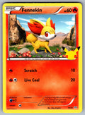 Fennekin - 14/25 Promo McDonald's 25th Anniversary Promos 014/025 NM 2021