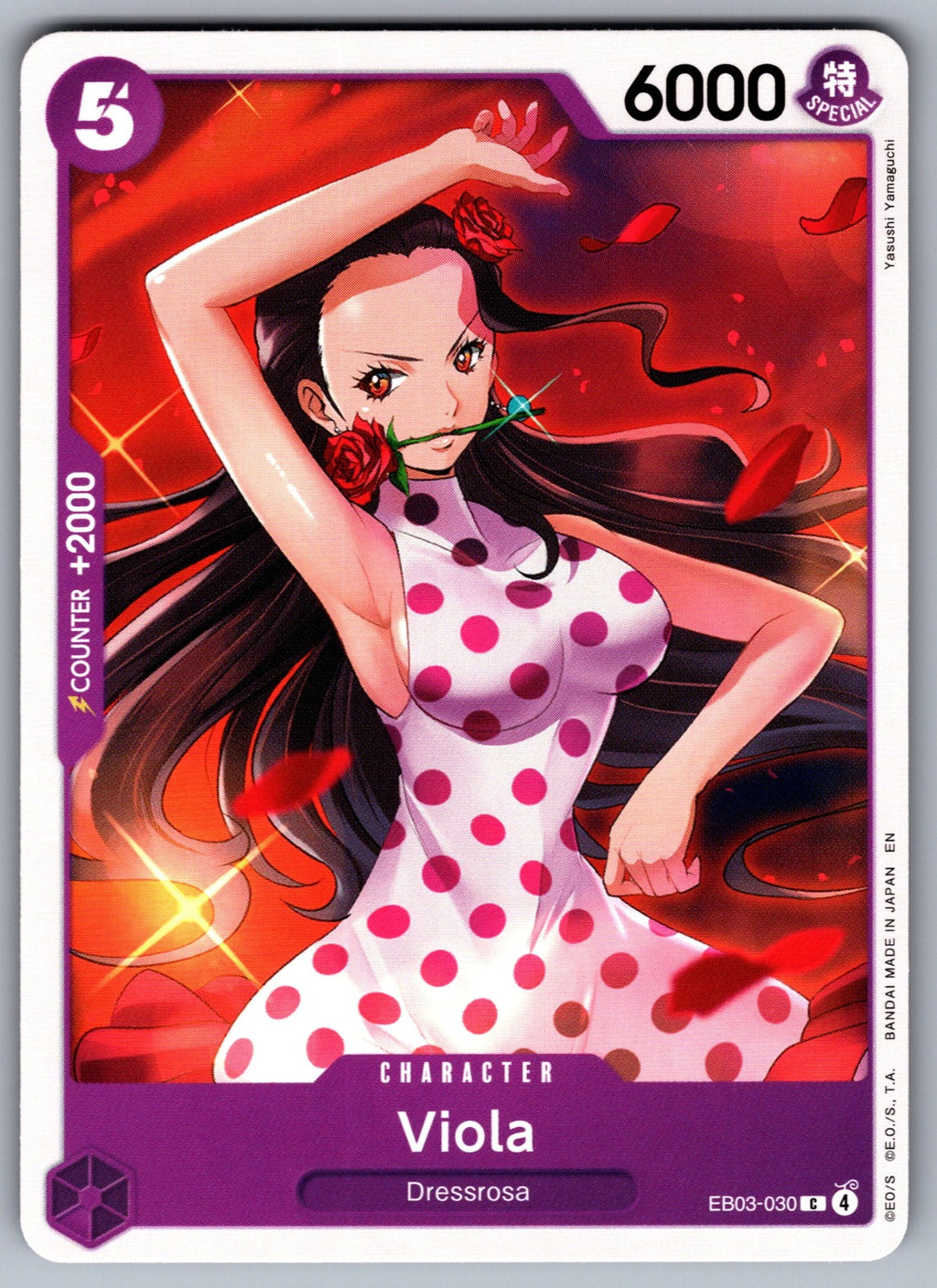 Viola C Extra Booster: One Piece Heroines Edition EB03-030 NM 2026