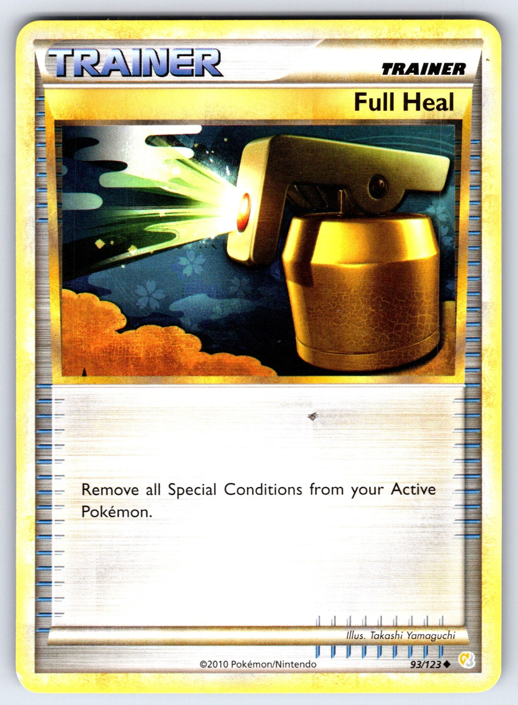 Full Heal Uncommon HeartGold SoulSilver 93/123 LP 2010