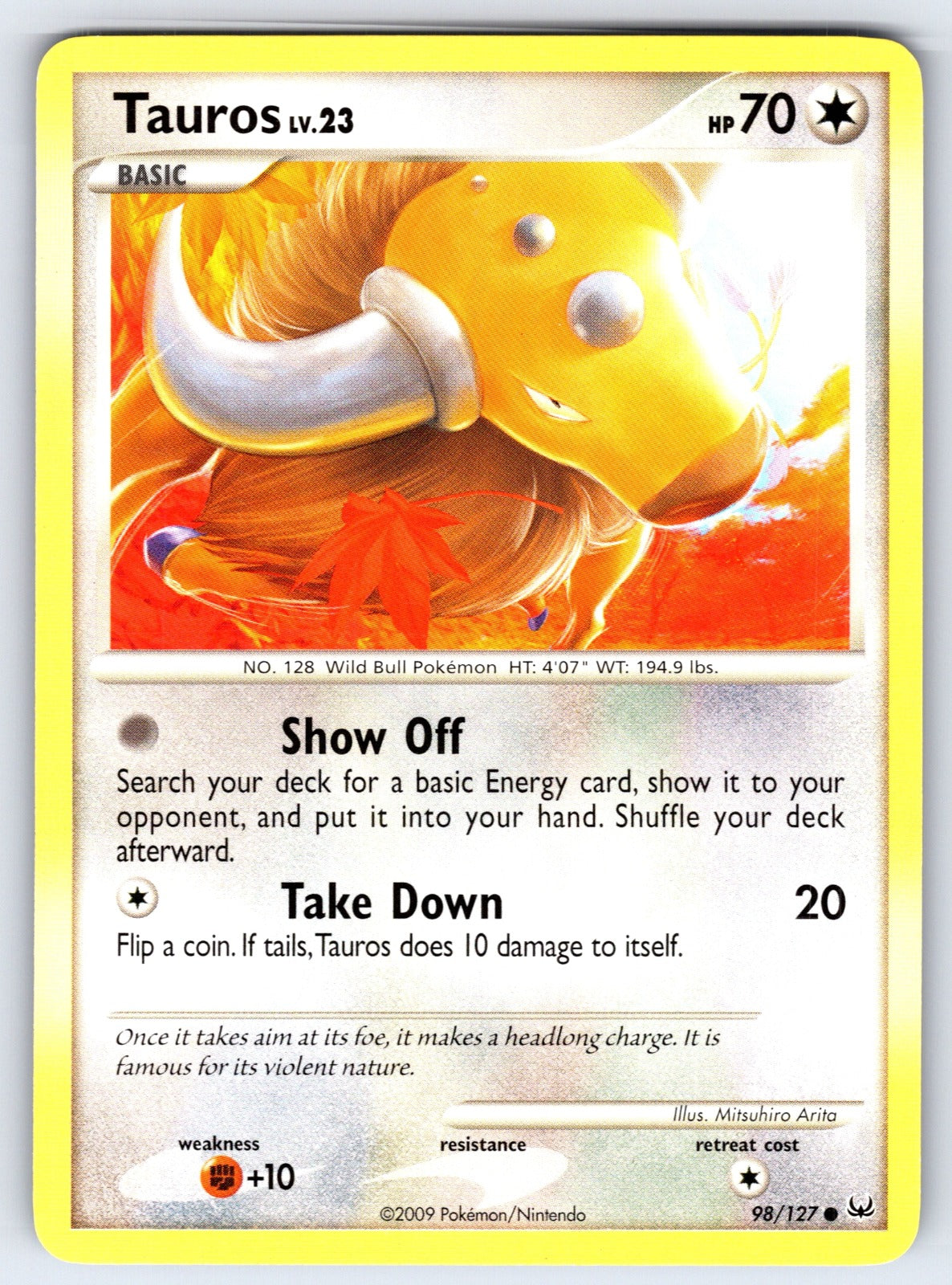 Tauros Common Platinum 98/127 LP 2009