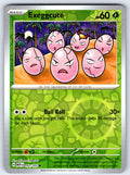 Exeggcute Reverse Holo Common SV: Scarlet & Violet 151 102/165 NM 2023