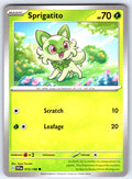 Sprigatito Common SV01: Scarlet & Violet Base Set 013/198 NM 2023