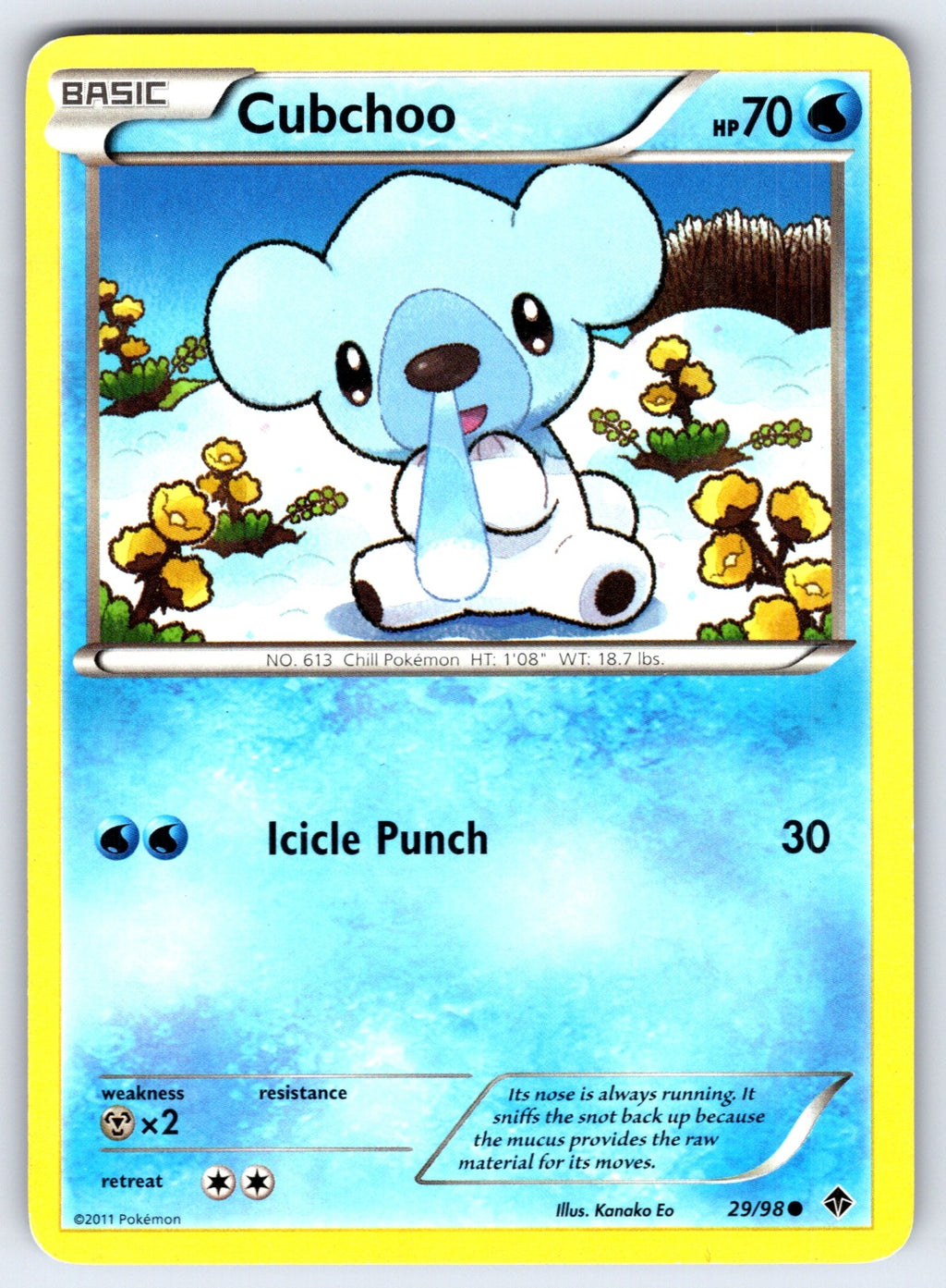 Cubchoo (29) Common Emerging Powers 29/98 LP 2011