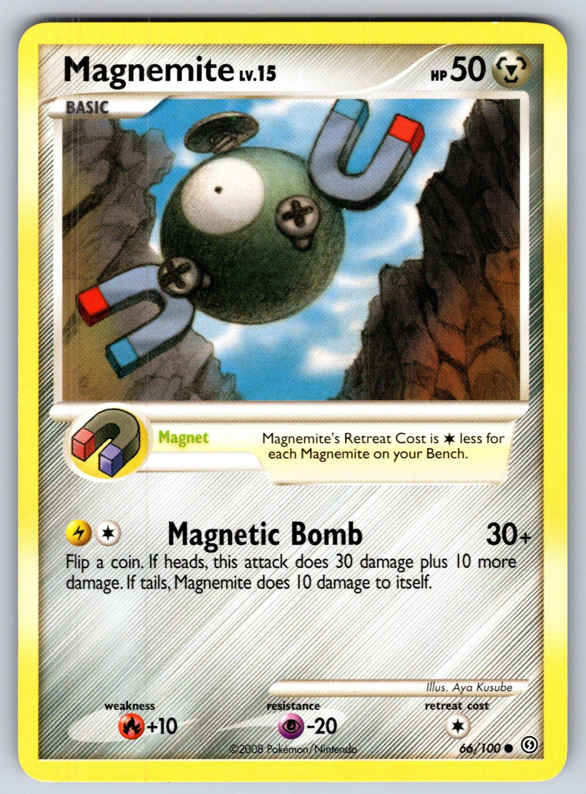 Magnemite (66) Common Stormfront 66/100 LP 2008