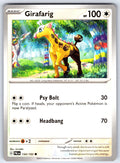 Girafarig Common SV02: Paldea Evolved 154/193 LP 2023