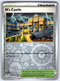 N's Castle Reverse Holo Uncommon SV09: Journey Together 152/159 NM 2025