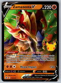 Zamazenta V Holo Ultra Rare Celebrations 018/025 NM 2021