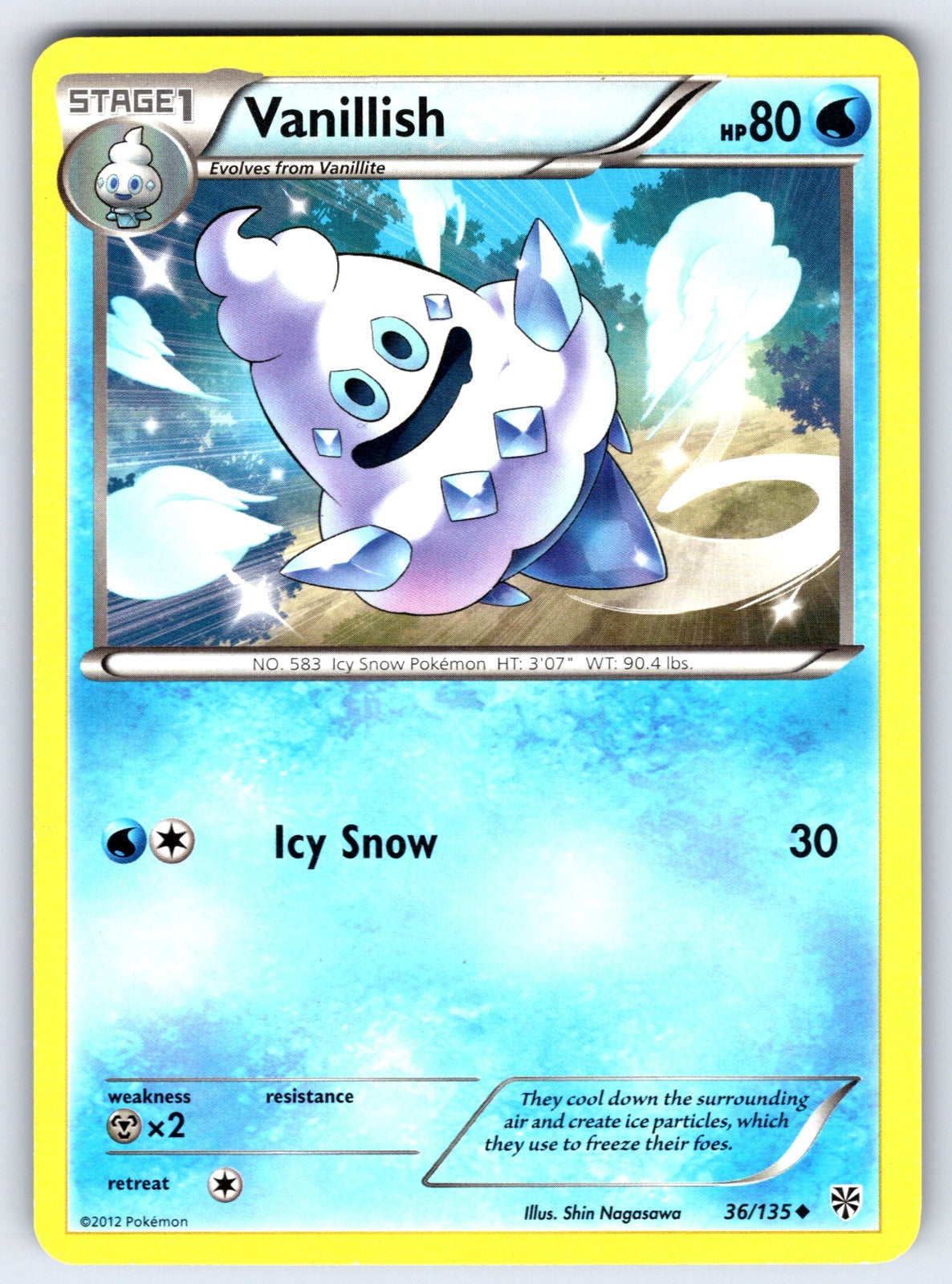 Vanillish Uncommon Plasma Storm 36/135 LP 2013