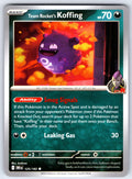 Team Rocket's Koffing Common SV10: Destined Rivals 125/182 NM 2025