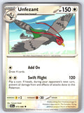 Unfezant Uncommon SV: Black Bolt 073/086 NM 2025