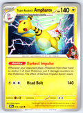Team Rocket's Ampharos Uncommon SV10: Destined Rivals 074/182 NM 2025