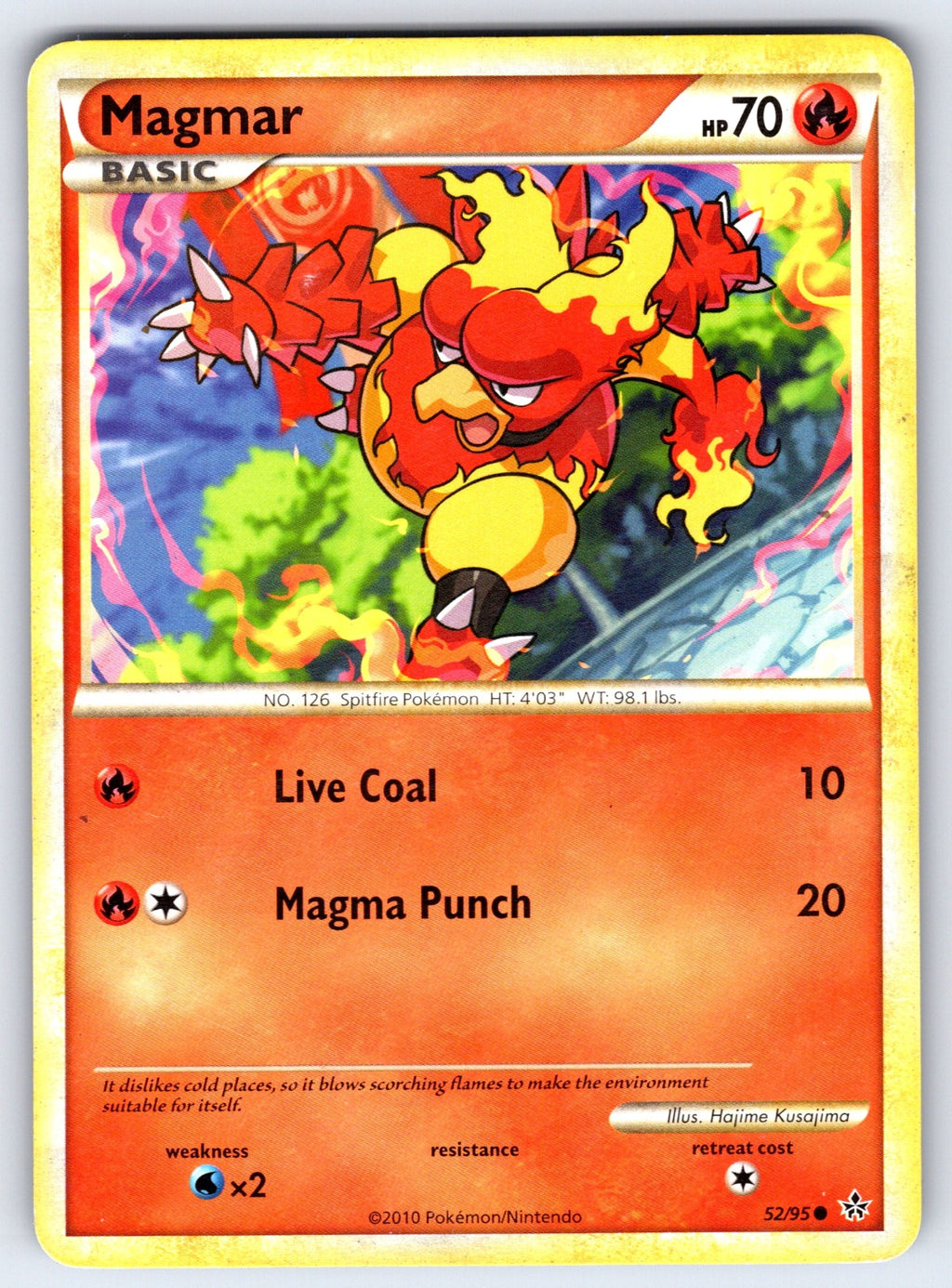 Magmar Common Unleashed 52/95 LP 2010