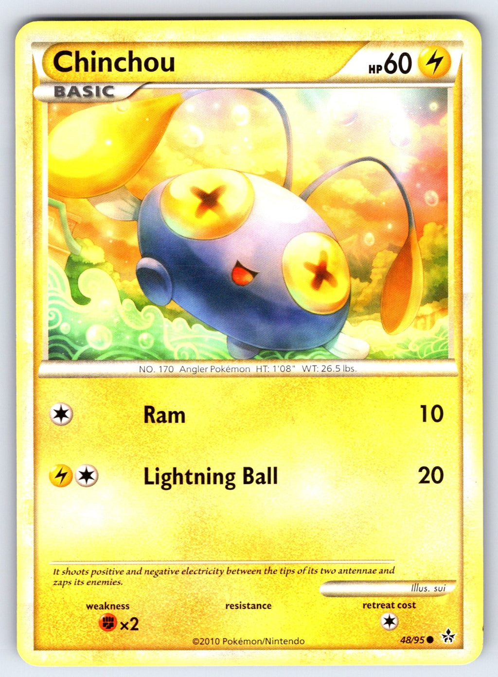 Chinchou Common Unleashed 48/95 LP 2010