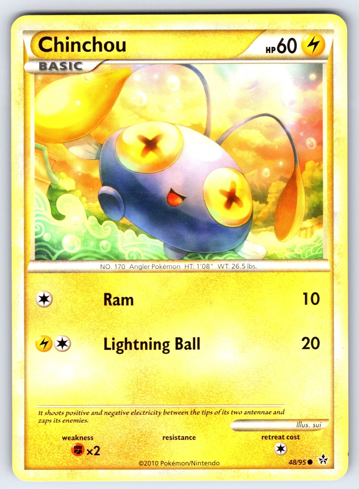 Chinchou Common Unleashed 48/95 LP 2010