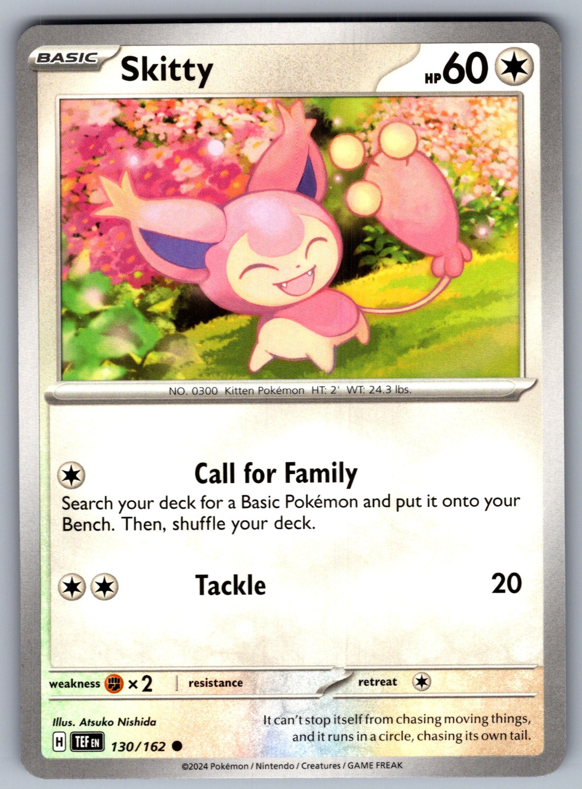 Skitty Common SV05: Temporal Forces 130/162 NM 2024